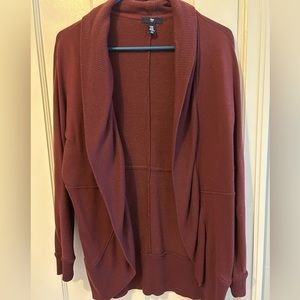 Gap maroon tunic cardigan size XS/S